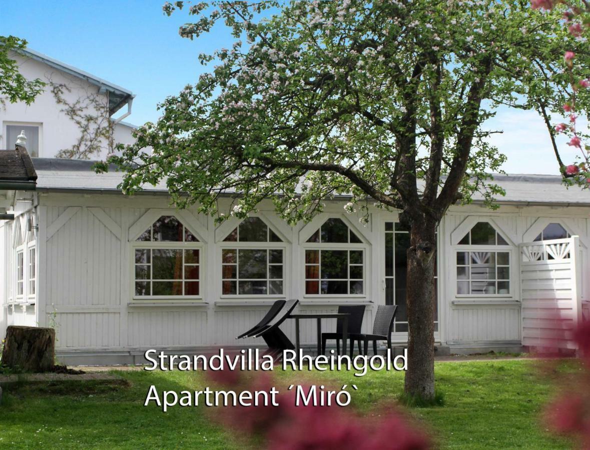 Strandvilla Rheingold - Ferienwohnung Miro Goehren  Exteriér fotografie